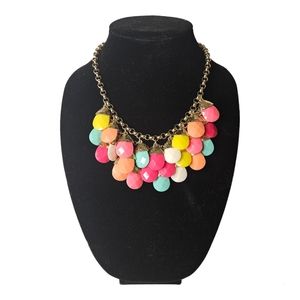 Talbots Multi-color statement necklace